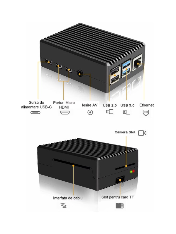 Carcasa Raspberry Pi 4